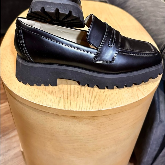 Clarks Stayso Edge black leather size 9.5 - Picture 4 of 7